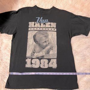 T-shirt Van Halen 1984 size large